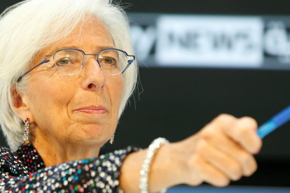 Christine Lagarde.-