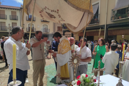 Celebración del Corpus en San Esteban. ANA HERNANDO