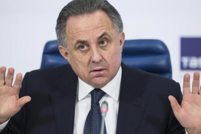 Vitali Mutkó, ministro de Deportes ruso.-AP / PAVEL GOLOVKIN