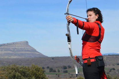 Raquel Frías participa la próxima semana en el Mundial de tiro con arco.-D.S