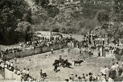 Imagen antigua de las fiestas de San Juan