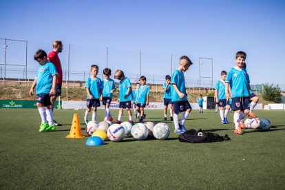 Un centenar de niños participa en los dos turnos del campus numantino.