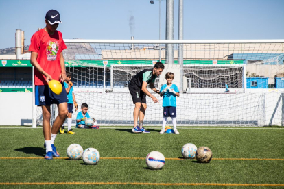 Un centenar de niños participa en los dos turnos del campus numantino.