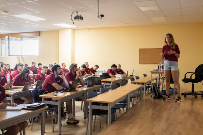 El Curso Nacional de Entrenadores Nivel III se celebra durante estos días en Soria.