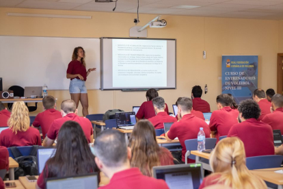 El Curso Nacional de Entrenadores Nivel III se celebra durante estos días en Soria.