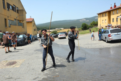 La ronda en Duruelo por Santa Marina