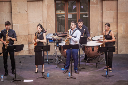 El Ensemble de saxofones JOSAX en el Festival Soria Clásica