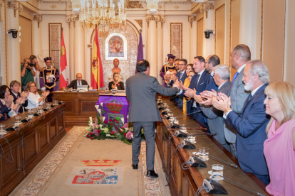Pleno de constitución de la Diputación de Soria.