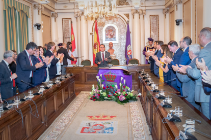 Pleno de constitución de la Diputación de Soria.