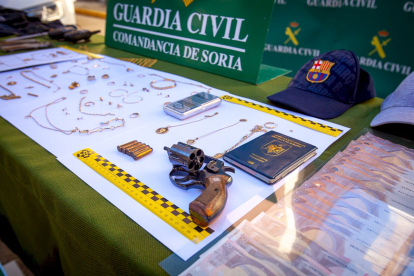 Alijo incautado por la Guardia civil en la Operación Bianca