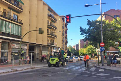 Reordenación del tráfico en el centro de Soria