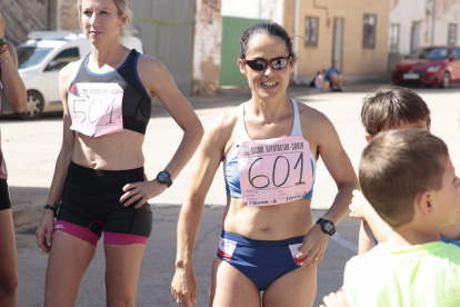 Elisa Hernández superaba a Estela Navascués en los casi cinco kilómetros de Matalabreras.
