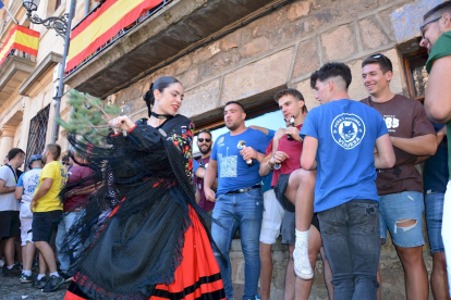 El ritual de la pinochada en Vinuesa