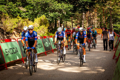 La 11ª etapa de La Vuelta culminó en la Laguna Negra