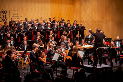 Orquesta Sinfónica y Sociedad Coral de Bilbao en el estreno del Otoño Musical Soriano