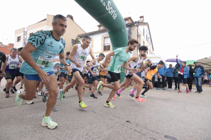 Salida de la categoría masculina en la cita de Golmayo