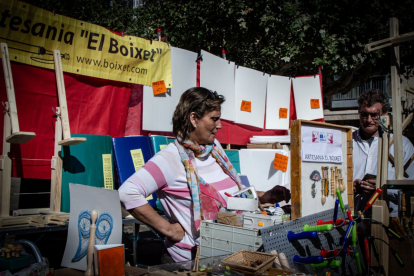 Encuentro de Encajeras de Bolillos de Soria en su edición de 2023.