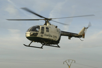 Helicóptero de rescate.
