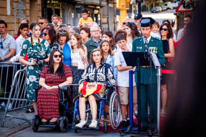 El desfile se celebró en el Día de la Hispanidad