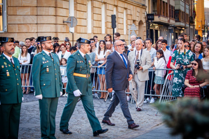 El desfile se celebró en el Día de la Hispanidad