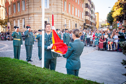 El desfile se celebró en el Día de la Hispanidad