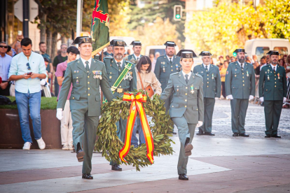 El desfile se celebró en el Día de la Hispanidad