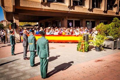 El desfile se celebró en el Día de la Hispanidad