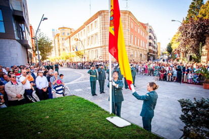 El desfile se celebró en el Día de la Hispanidad