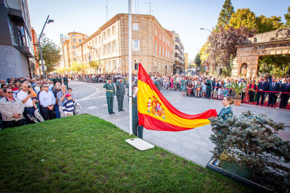 El desfile se celebró en el Día de la Hispanidad