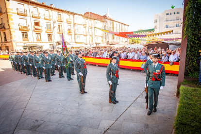 El desfile se celebró en el Día de la Hispanidad