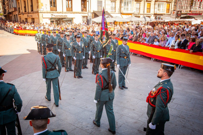 El desfile se celebró en el Día de la Hispanidad