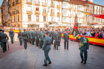 El desfile se celebró en el Día de la Hispanidad