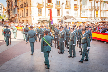 El desfile se celebró en el Día de la Hispanidad