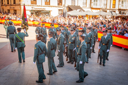 El desfile se celebró en el Día de la Hispanidad