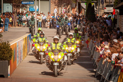 El desfile se celebró en el Día de la Hispanidad