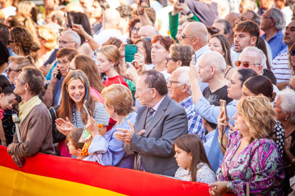 El desfile se celebró en el Día de la Hispanidad