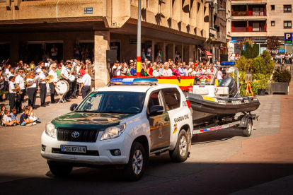 El desfile se celebró en el Día de la Hispanidad