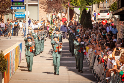El desfile se celebró en el Día de la Hispanidad