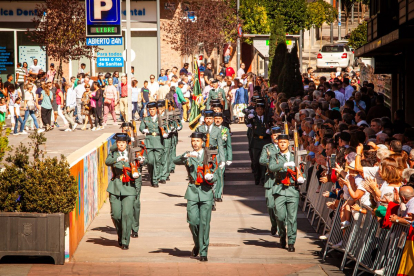 El desfile se celebró en el Día de la Hispanidad