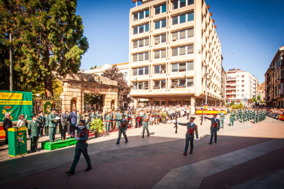 El desfile se celebró en el Día de la Hispanidad