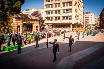 El desfile se celebró en el Día de la Hispanidad