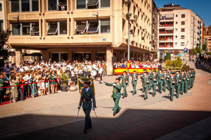 El desfile se celebró en el Día de la Hispanidad