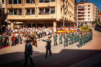 El desfile se celebró en el Día de la Hispanidad