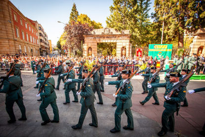 El desfile se celebró en el Día de la Hispanidad