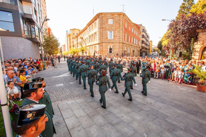 El desfile se celebró en el Día de la Hispanidad