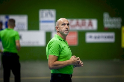 Peio Etxeberria y Jaka en el partido estrella de la exhibición