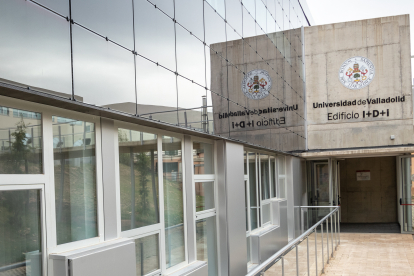 El edificio de investigación, desarrollo e innovación, I+D+i, del Campus Universitario de Soria.