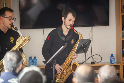 Cuarteto de saxofones en ASAMIS