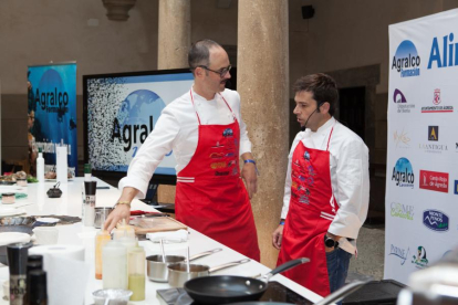 Congreso gastronómico Alimentos Locales de Ágreda en su edición de 2023.