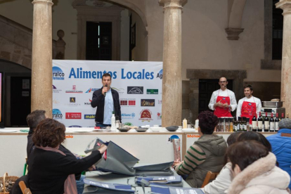 Congreso gastronómico Alimentos Locales de Ágreda en su edición de 2023.